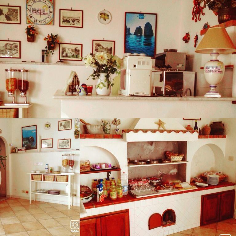 Mediterraneo Bed & Breakfast Anacapri  Ngoại thất bức ảnh