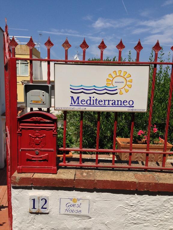 Mediterraneo Bed & Breakfast Anacapri  Ngoại thất bức ảnh